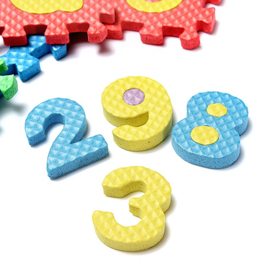 foam floor alphabet and number puzzle mat