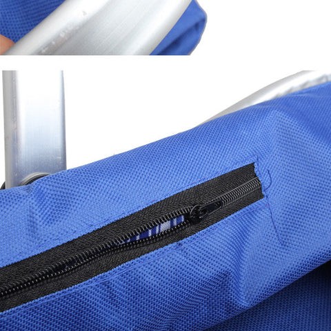 Waterproof Foldable Eco-friendly Reusable Shopping Bag Grocery Basket Blue - AmazingSolution
