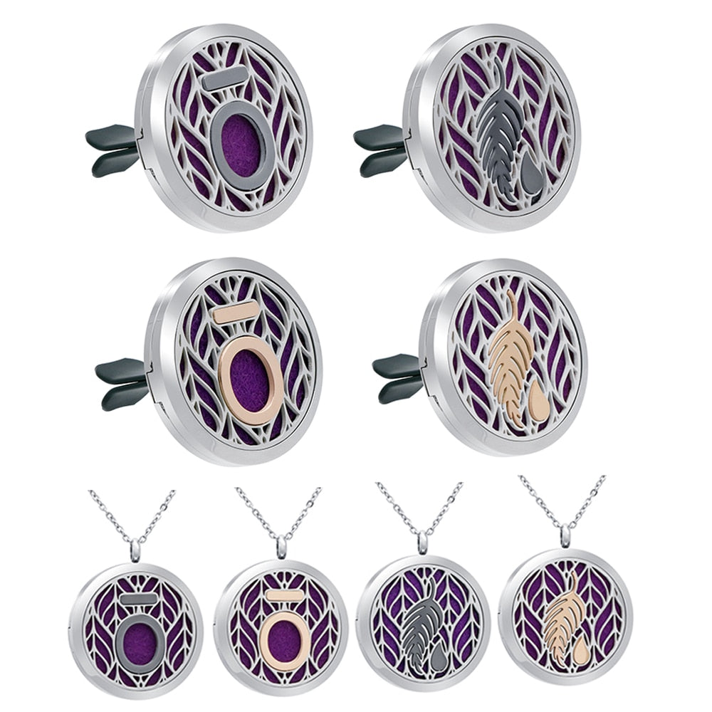 DoTerra & YL Car Clip Vent & Necklace