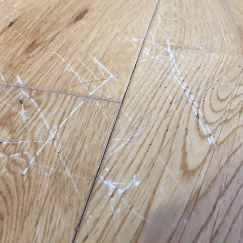 repair gouges in wood floor