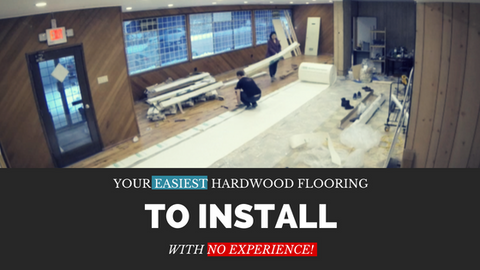 Easiest hardwood flooring to install with no experience