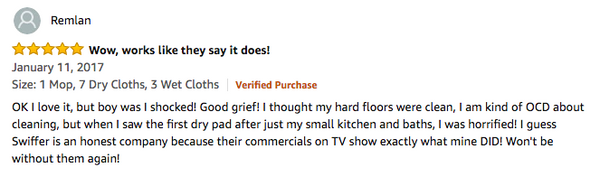 swiffer hardwood floor cleaner review