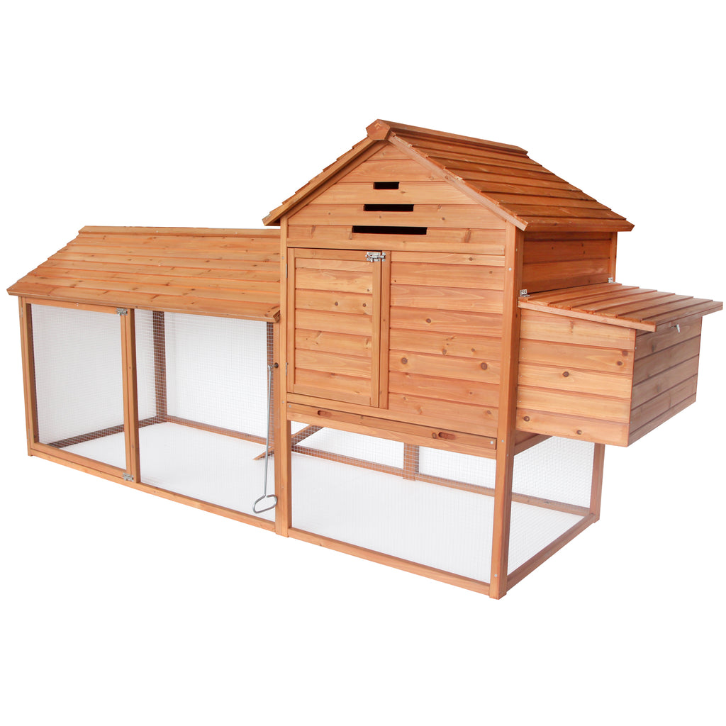 Lovupet 82'' Chicken Coop Poultry Hen House Rabbit Hutch Cage-XLarge 0315 