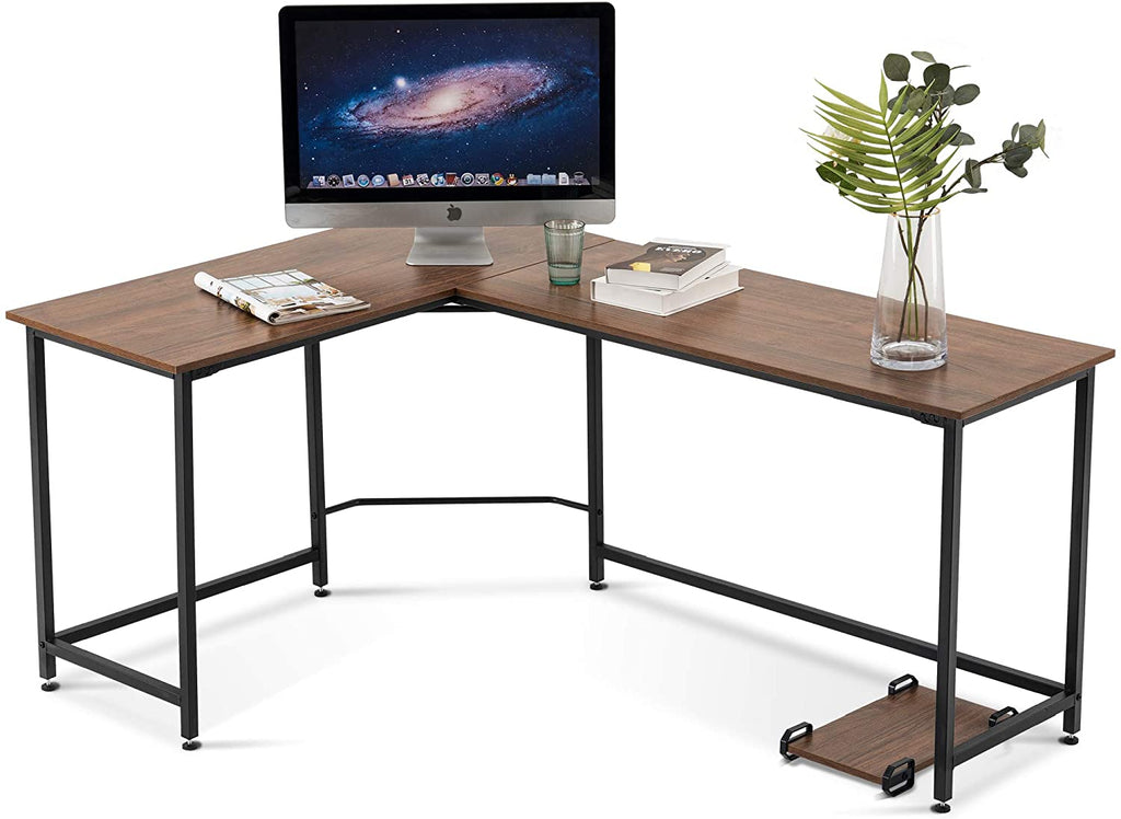 Shaped Desk Corner Desk Desk PC Table Writing Workstation Sim Mcombo