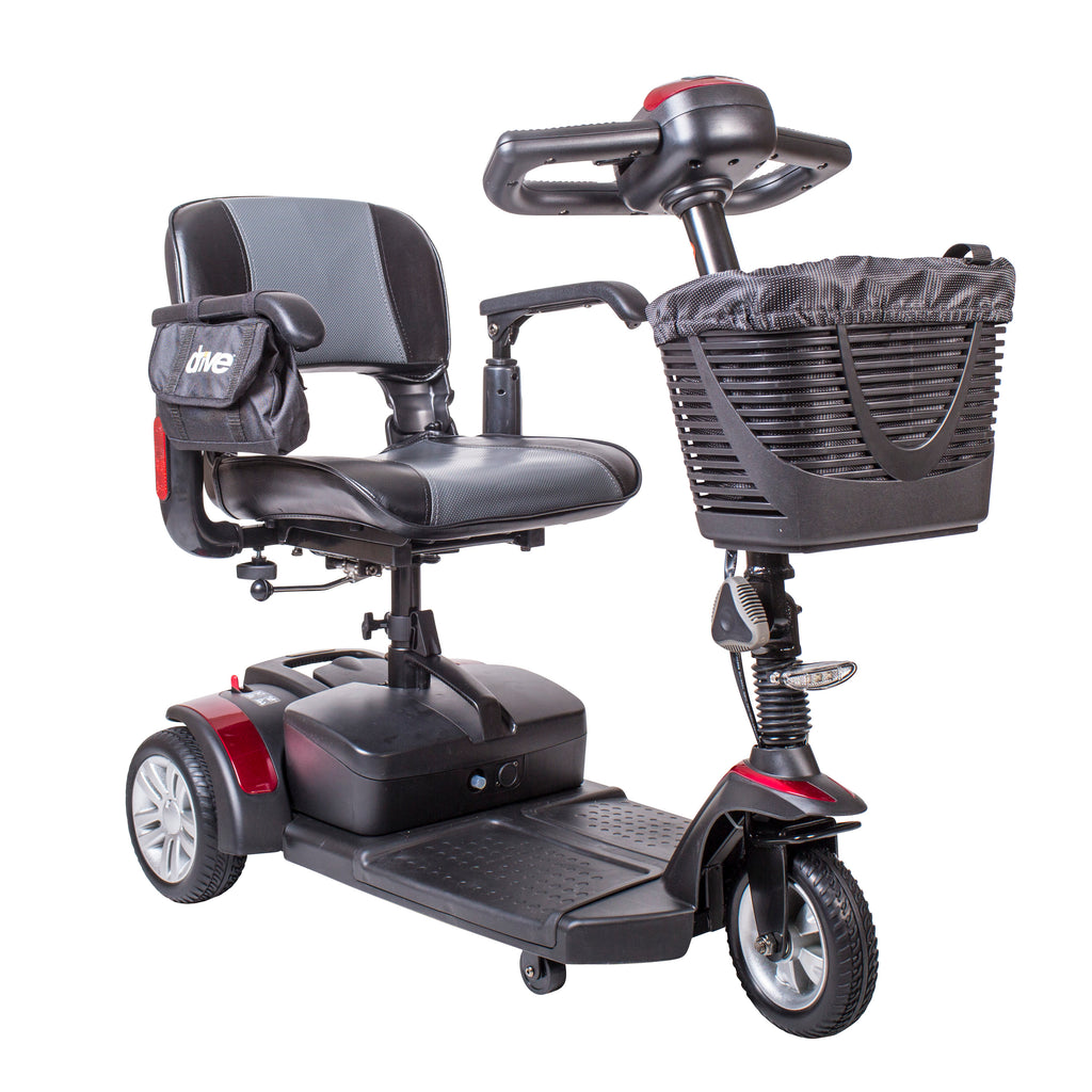 drive medical bobcat compact transportable power mobility scooter