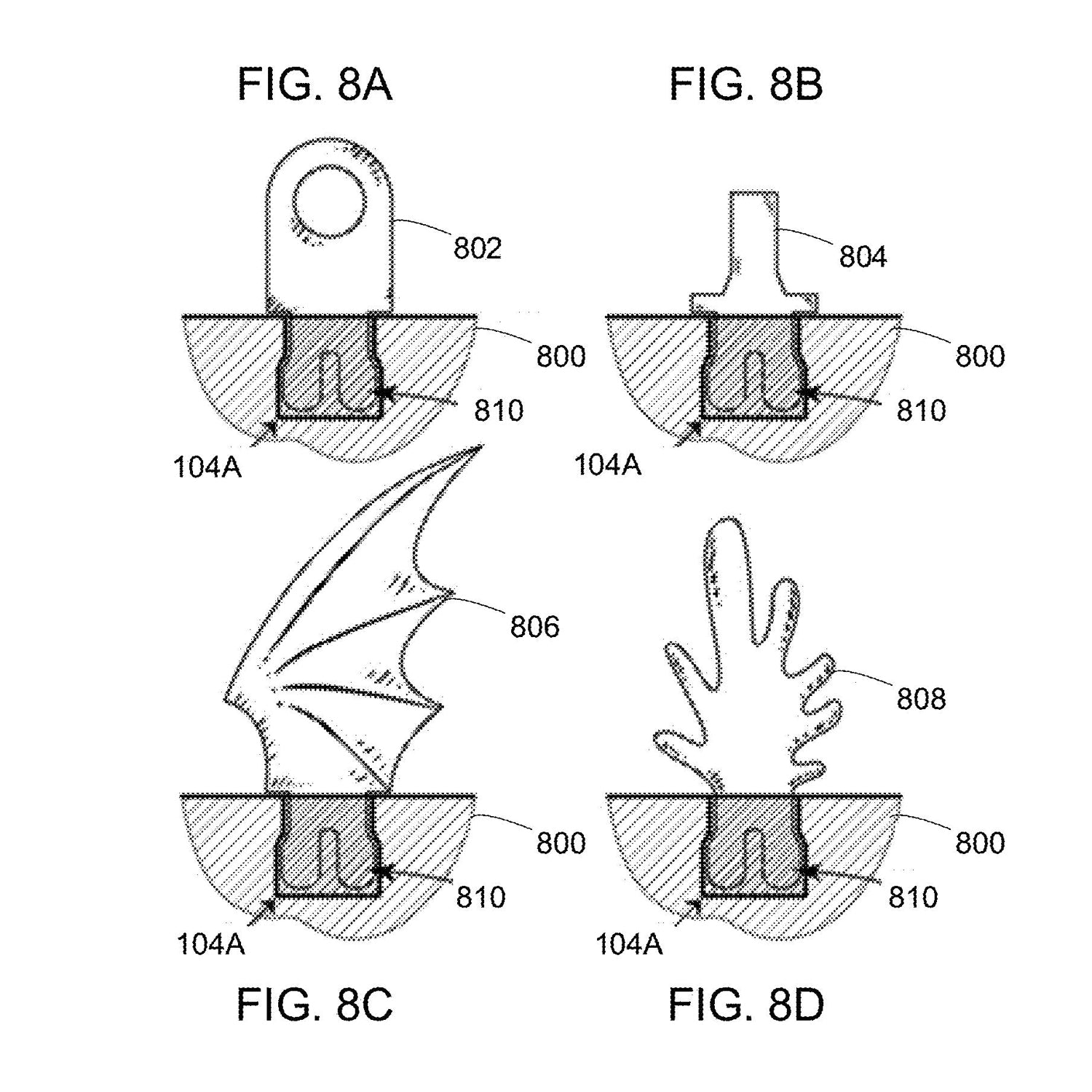 Pin System Patent Illustration - 3D Printing Patent