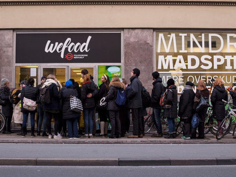 "Wefood", first surplus food supermarket in Denmark