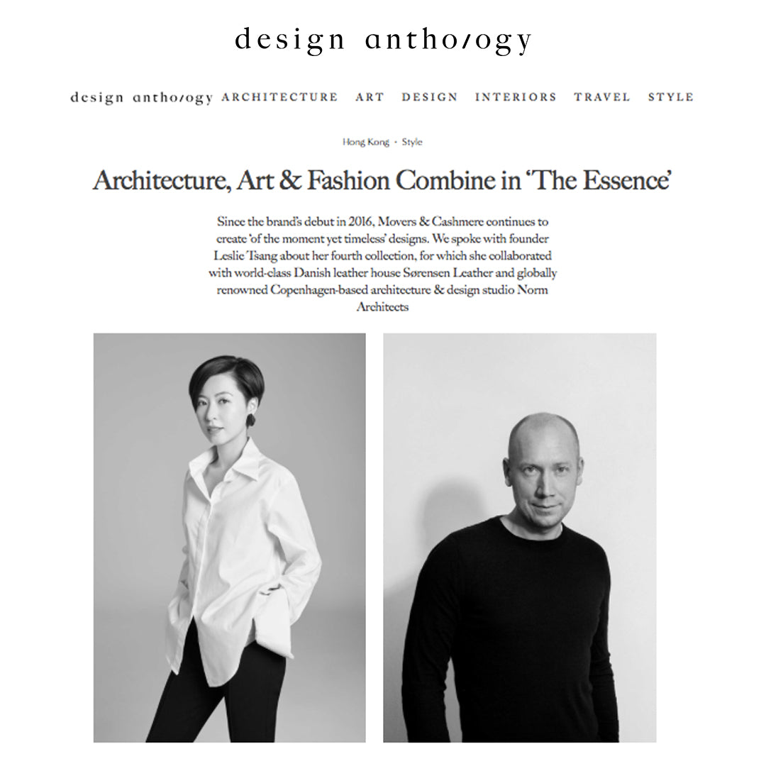 Design Anthology - Movers & Cashmere & Norm Architects - Leslie Tsang & Jonas Bjerre-Poulsen