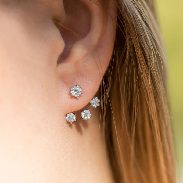 Sterling Silver Ear Jackets