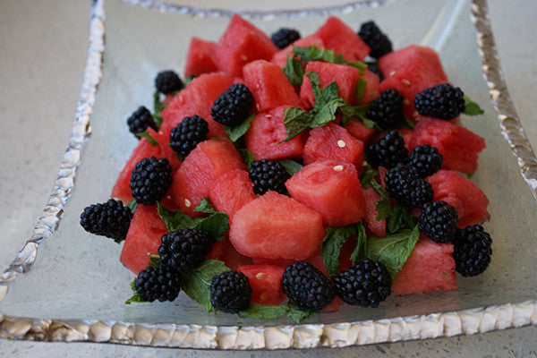 watermelon blackberry salad