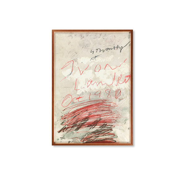 女の子向けプレゼント集結 連休特価 新品特注額装済み CY TWOMBLY サイ