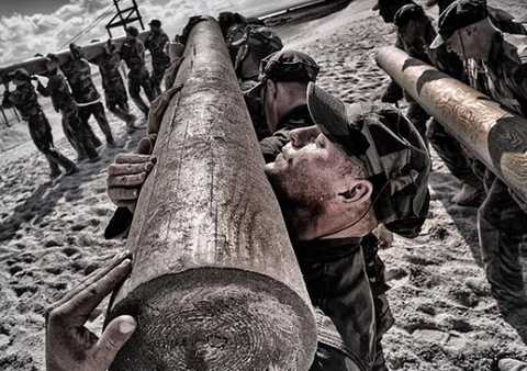 Navy SEAL Log PT Fitness Training 