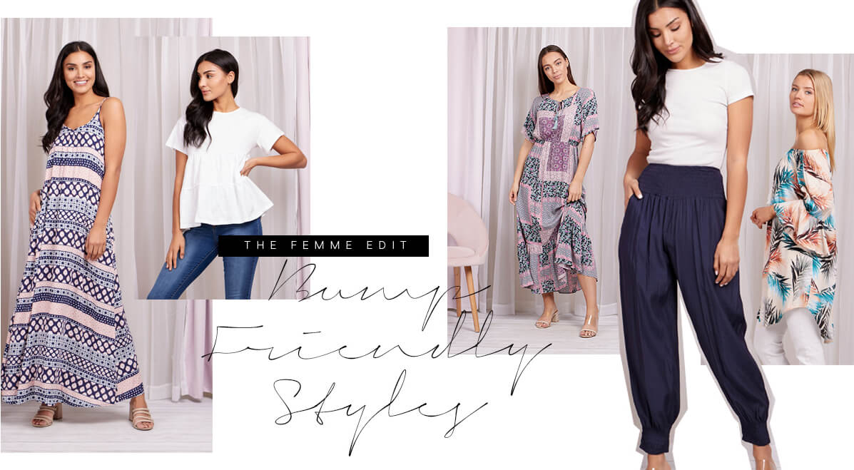 Bump Friendly Styles | Femme Connection