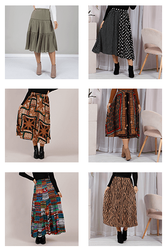 How to Style Midi & Maxi Skirts - Collage | Femme Connection