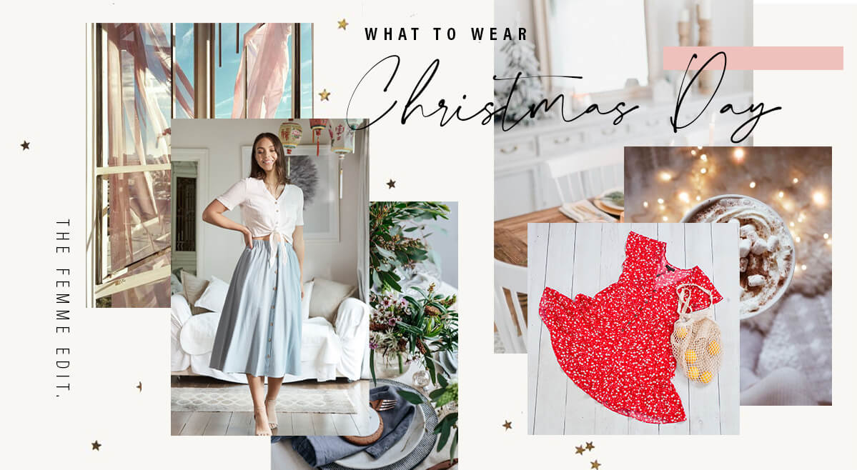 What to Wear Christmas Day Featured | Femme Connection