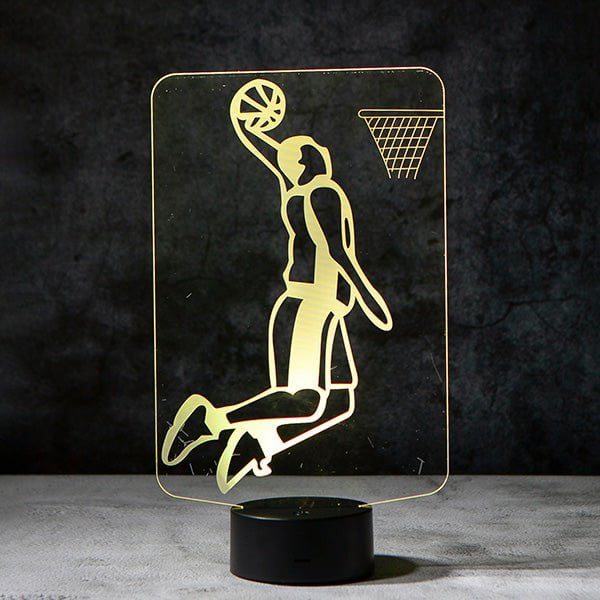 3d light basketball