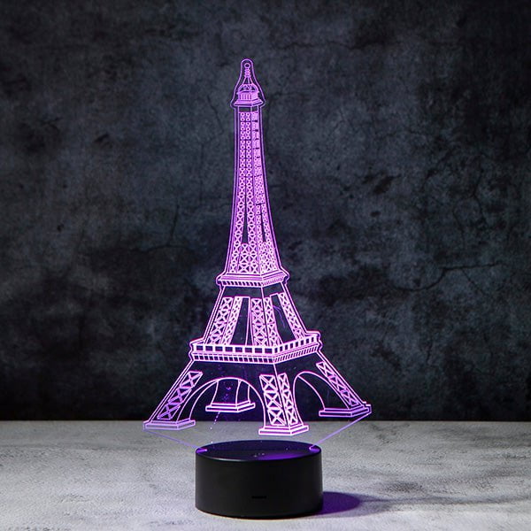 eiffel tower led lamp