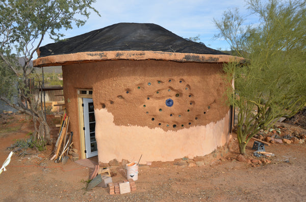 earthen hut