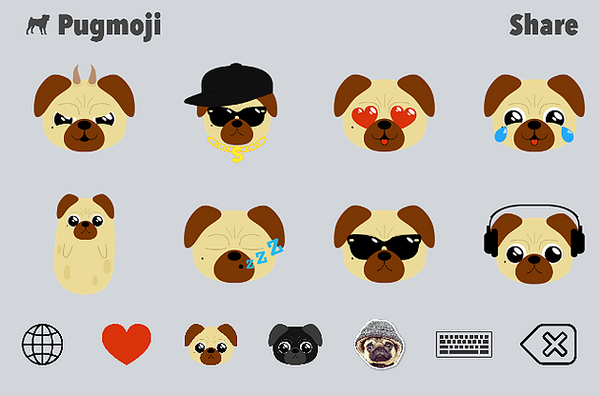 Pugmoji