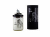 Scented Luxury Natural Wax candle - Gus our gorilla with matching WHITE lid and nickel charm