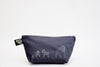 Gus - Gorilla Geometric Wash/Make-up Bag Small - Grey with 3 Gus White