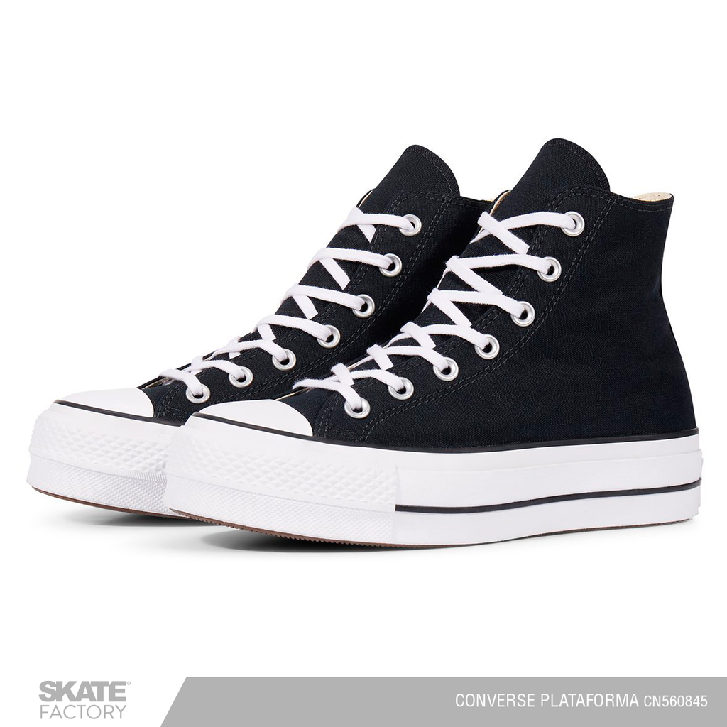 Zapatos escocés Relajante CONVERSE BOTA PLATAFORMA ALL STAR LIFT HI NEGRO + ENVIO GRATIS – Skate  Factory