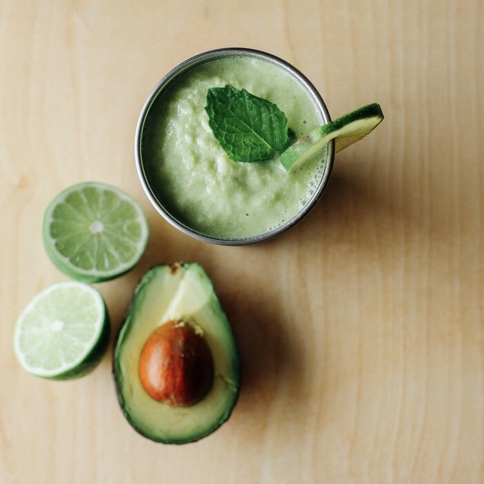 Mint mojito smoothie MiiR pint cup