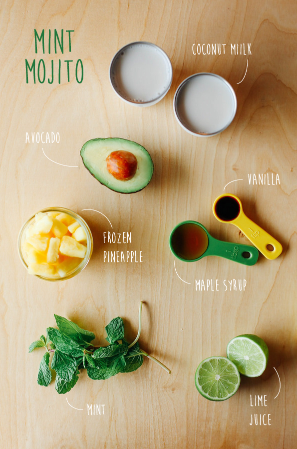Mint mojito smoothie