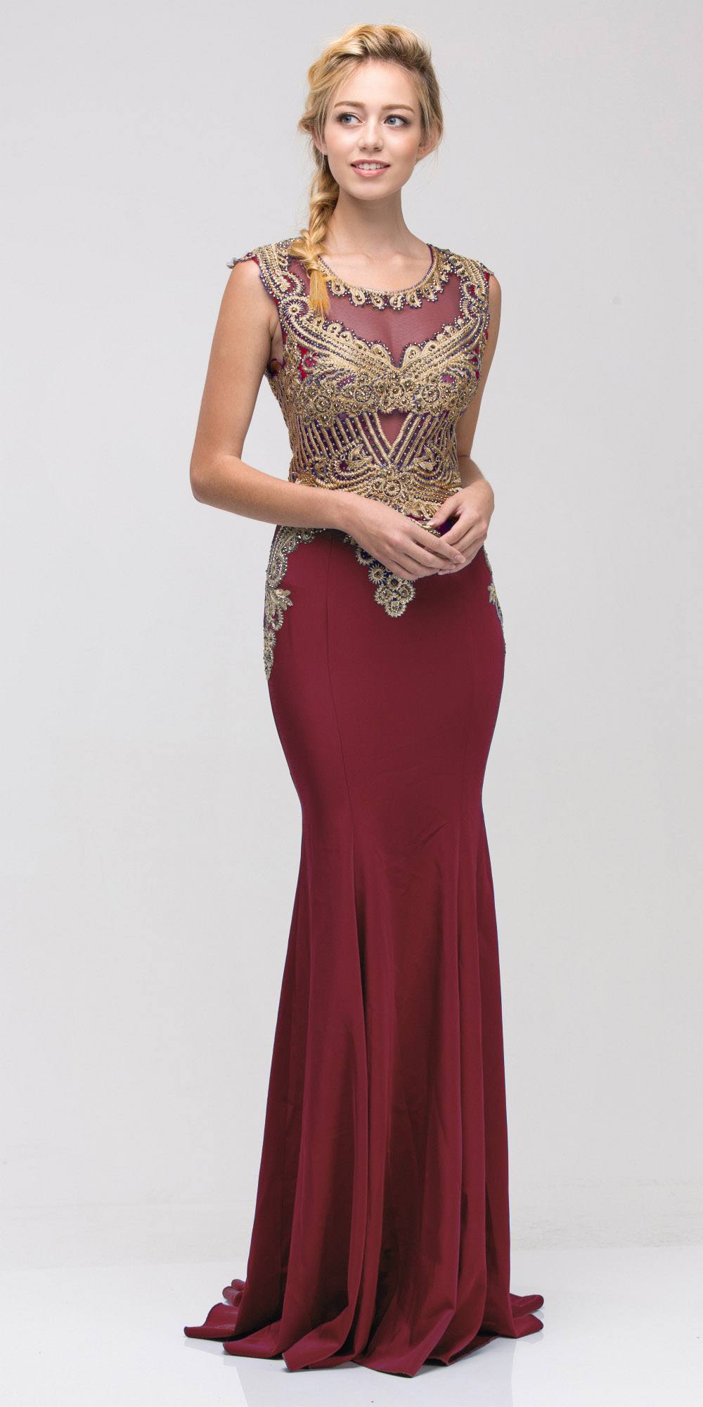 mermaid style evening gowns