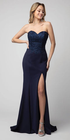 A-Line Metallic Dress Rouge With Short Skirt Knotted Waist