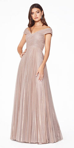Black Halter Long Formal Dress with Keyhole Neckline