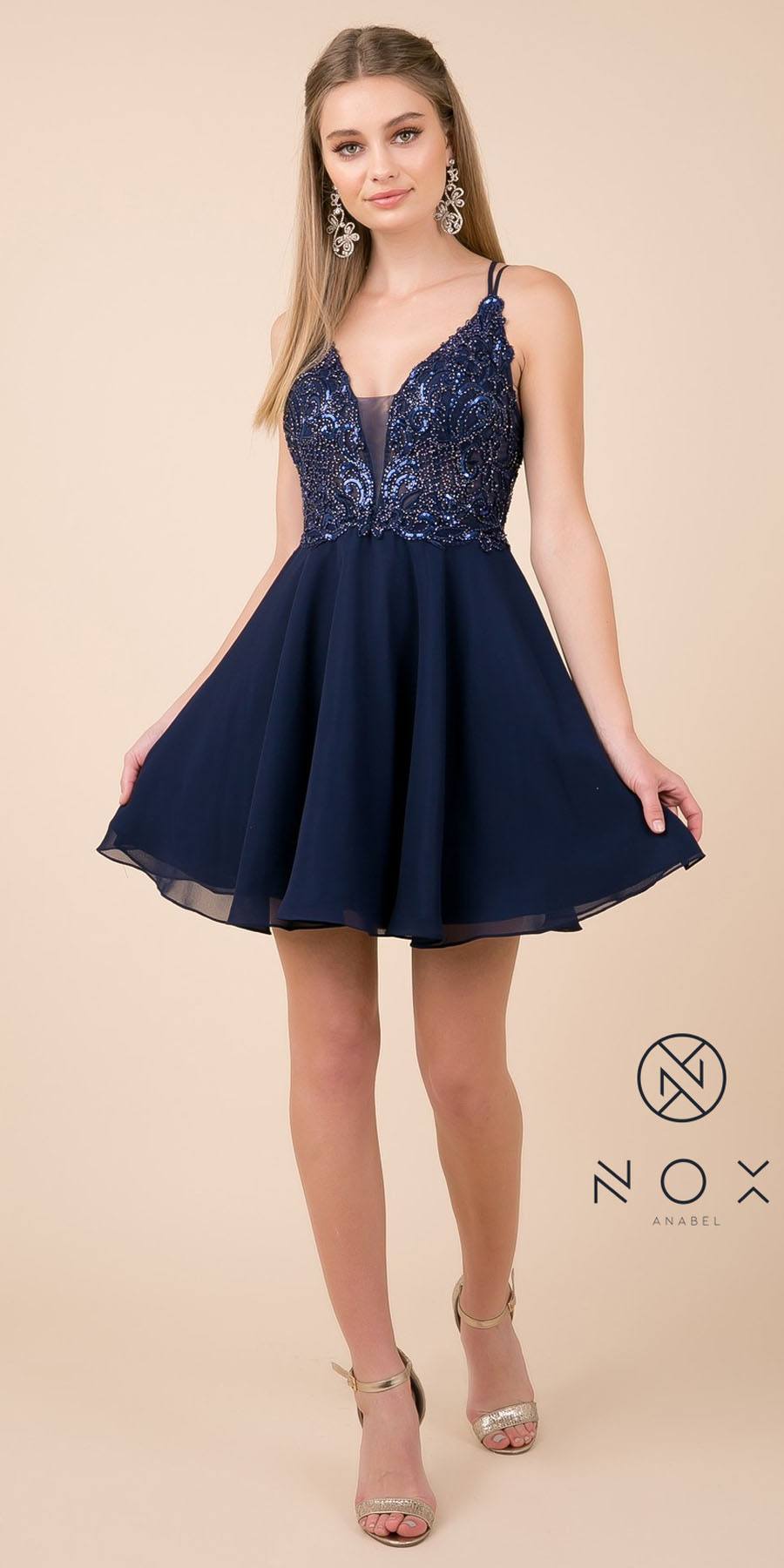 homecoming dresses navy blue