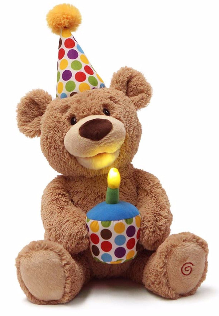 happy birthday teddy bear animation