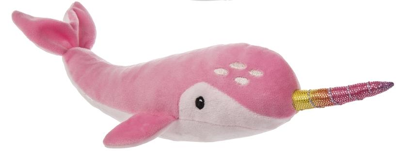 pink narwhal plush