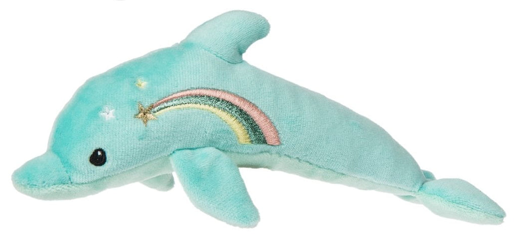 rainbow dolphin stuffed animal