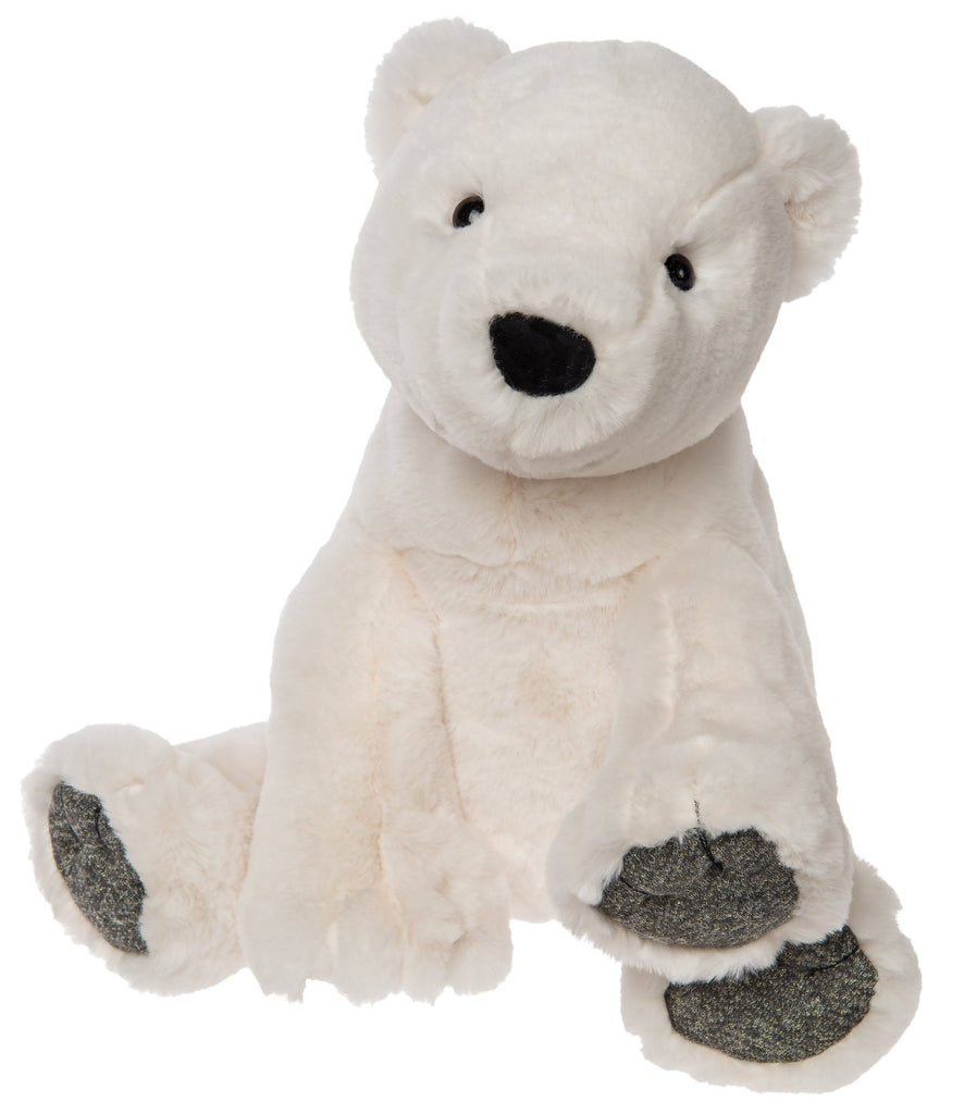 large plush polar bear