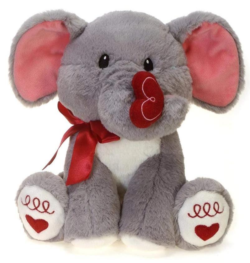 stuffed elephant valentines day
