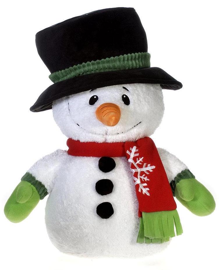 stuffed snowman toy