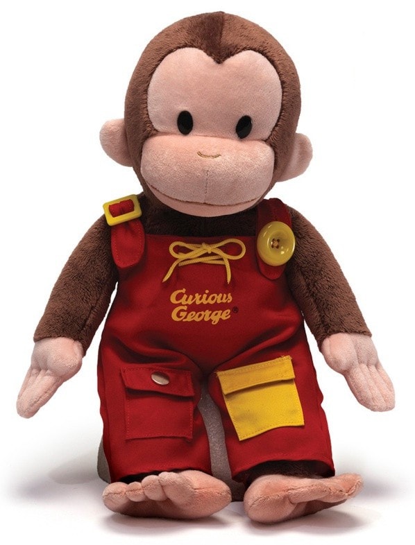 curious george plush doll