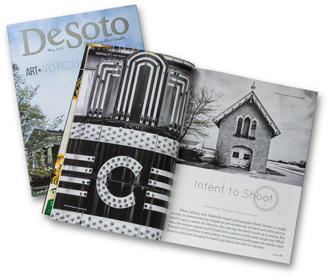 Intent to Shoot article about Keith Dotson in Desoto Magazine