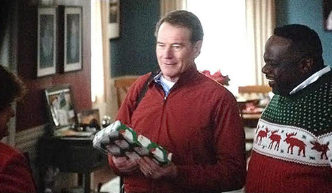 Two photographs by Keith Dotson can be seen with Bryan Cranston and Cedric the Entertainer in "Why Him?"
