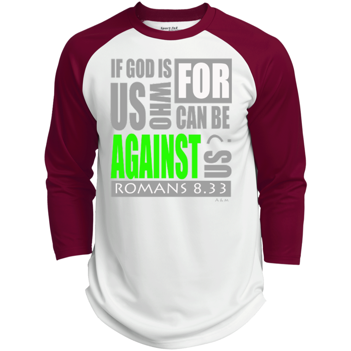 IF GOD IS FOR US! Polyester Game Baseball Jersey