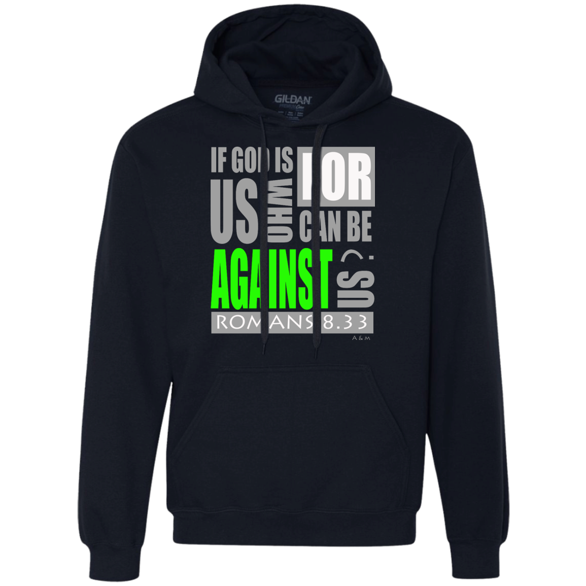 IF GOD IS FOR US! Heavyweight Pullover Fleece Sweatshirt