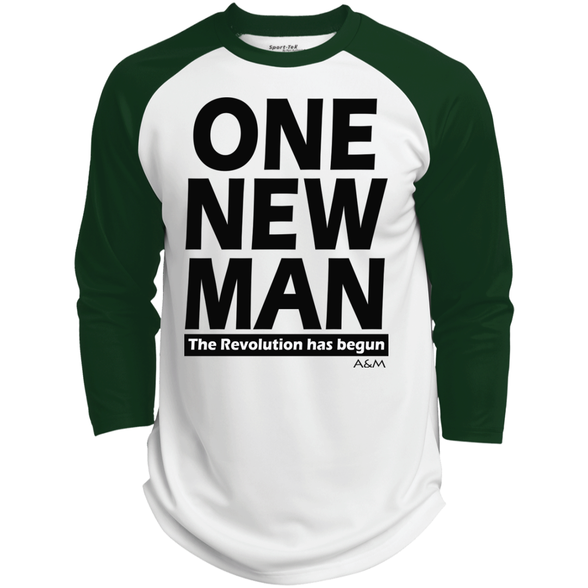 ONE NEW MAN!! Polyester Game Baseball Jersey