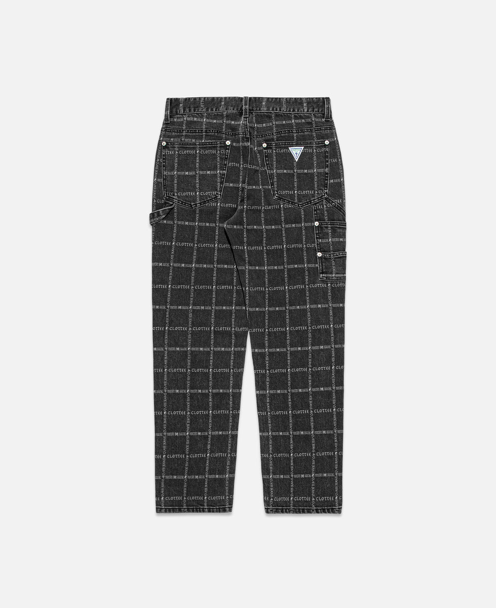 guess checkered pants