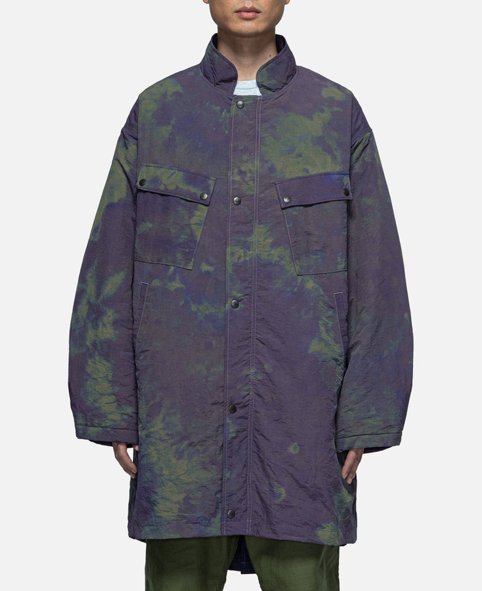 C.P. Coat - Nylon Tussore / Uneven Dye (Purple)