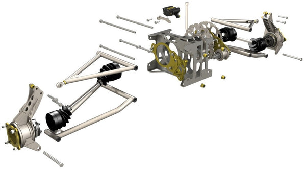 S1 rear suspension kit parts