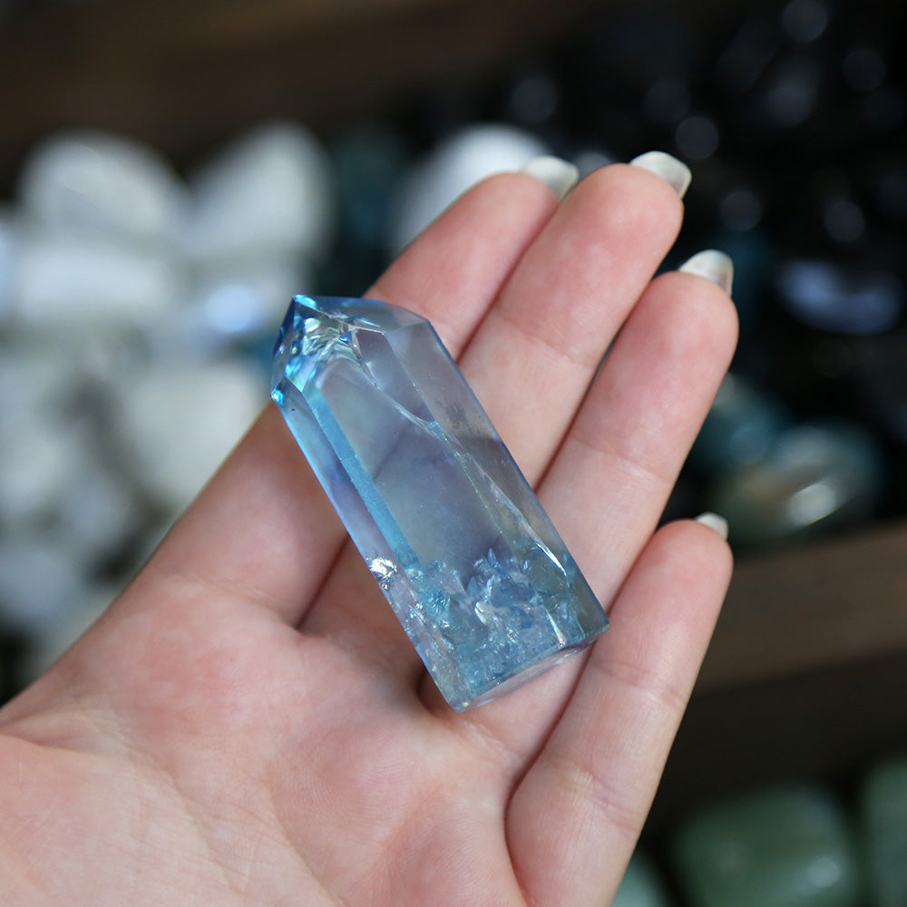 Aqua Aura Quartz - Piece #7
