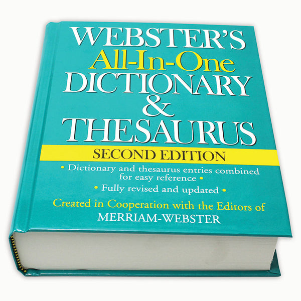 Federal Street Press Websters All In One Dictionary And Thesaurus Second Edition 4885