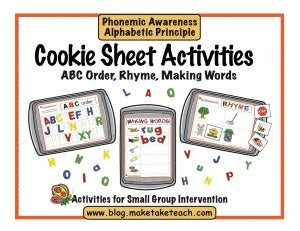 Cookie Sheet Literacy Activities – SupplyMe